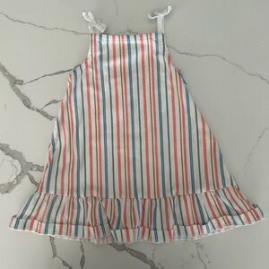 Carter’s striped dress size with bow straps 18m